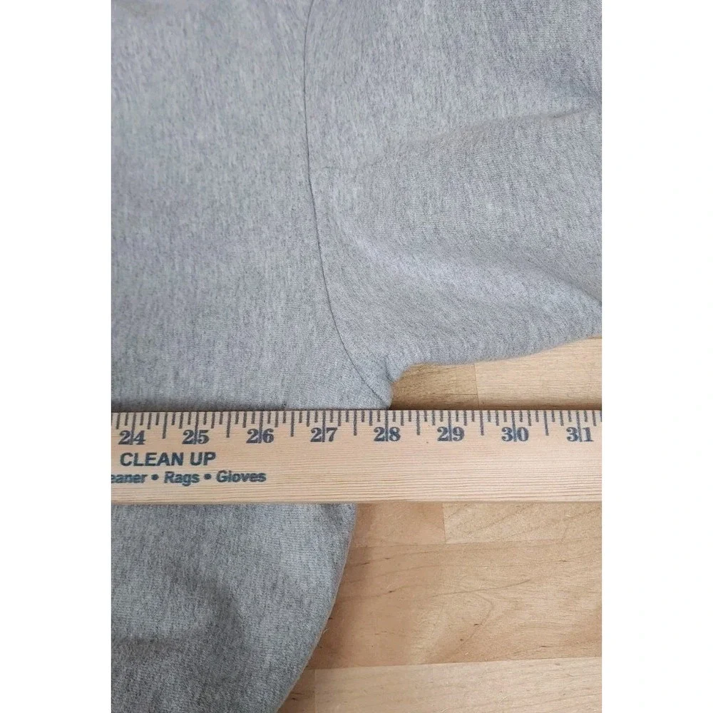 The North Face Pittsburgh‎ Hoodie Sweatshirt Size XL Gray Fleece Lined Pullover